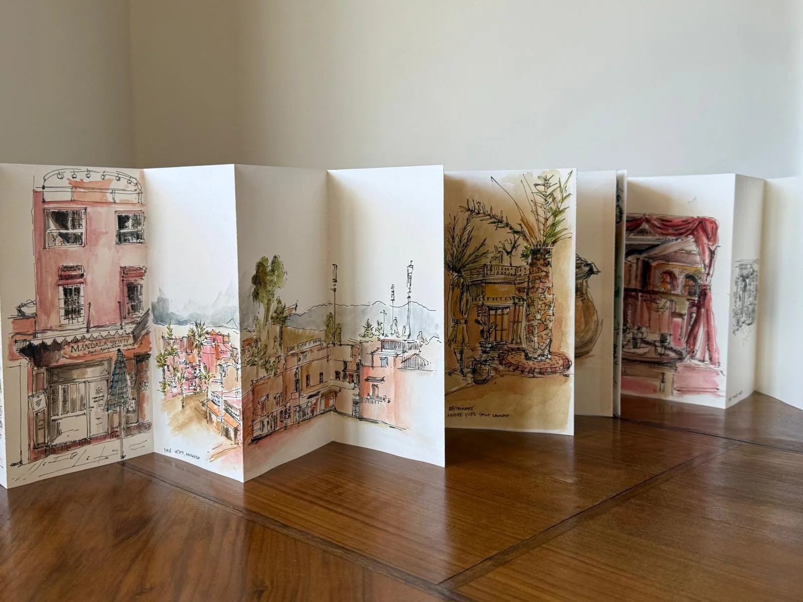 Travelling Through Drawing — Sketchbook photograph by Beatriz Cottinelli